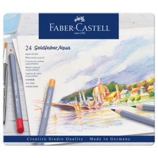 Faber-Castell Pensil Warna Tin 24L Aqua(115924)