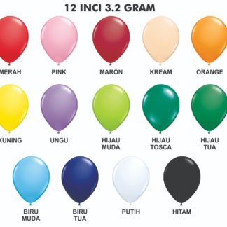 Balon Superd Kilap Doff 12inch Ncl Kp-3550