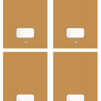 Buku Boxy 36 Alfa Coklat Nama