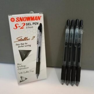Snowman Ballpoint Pen S-2 Hitam (Lsn)
