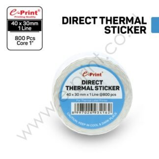 e-Print Thermal Sticker 40 x 30 mm