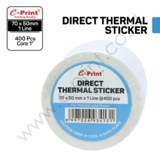 e-Print Thermal Sticker 70 x 50 mm