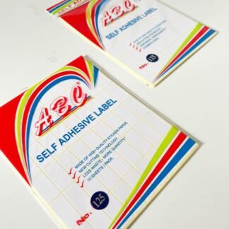 Kertas Label Abc 125 Polos 16mm x 31mm