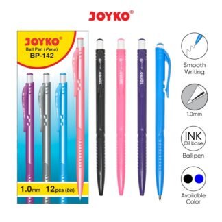 Joyko Ballpoint Pen BP-142 Hitam (Lsn)