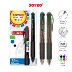 Joyko Ballpoint Pen BP-213 Hitam Quaco (4W) (Lsn)