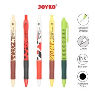 Joyko Ballpoint Pen BP-232 Hitam Savana 4 (Lsn)
