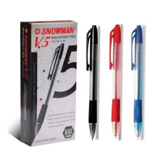 Snowman Ballpoint Pen V-5 (Lsn)