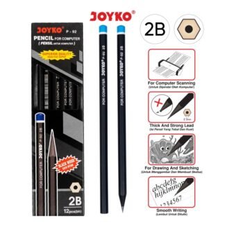 Joyko Pensil P-92 2B (Hitam) (Lsn)