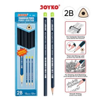 Joyko Pensil P-90 2B (Biru) (Lsn)