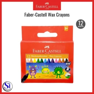 Faber-Castell Crayon Wax 12C (120043)