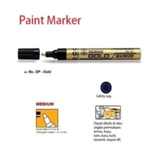 Snowman Spidol Gold GP-12