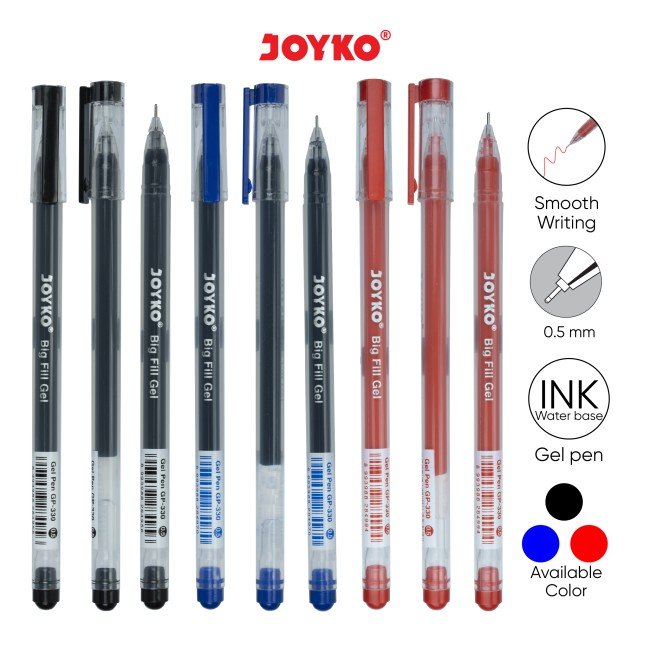 Joyko Gelpen Gp-330 Hitam (Lsn)