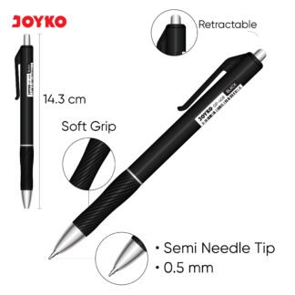 Joyko Gelpen Gp-408 Hitam (Lsn)