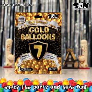 Balon Angka Gold Gz-179