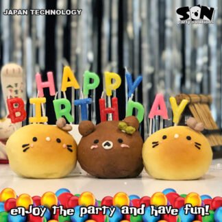 Lilin Hut Happy Birthday Glitter Gz-205