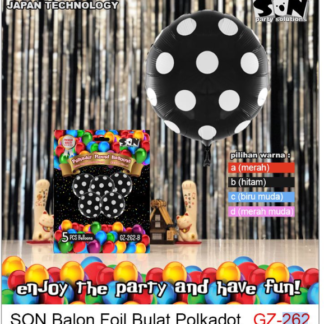 Balon Gz-262 Polkadot (Isi 5)