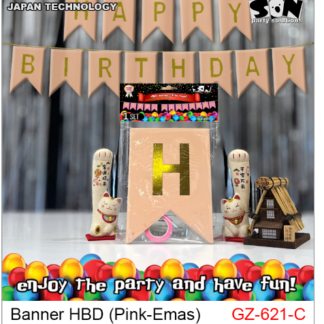 Banner Hut Gz-621-C Pink Gold