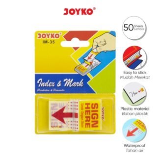Joyko Post It Im-35 (Sign Here Plastik) 45x12mm