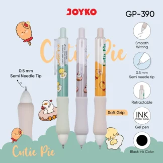 Joyko Gelpen Gp-390 Cutie Pie Hitam (Lsn)