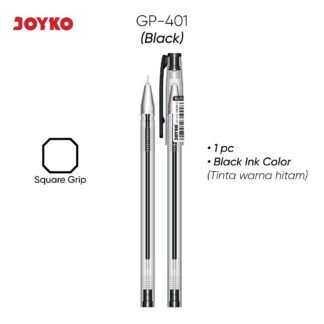 Joyko Gelpen Gp-401 Itech 5 Hitam (Lsn)