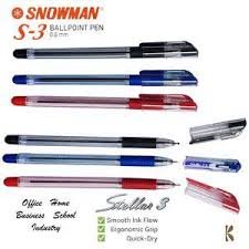 Snowman Ballpoint Pen S-3 (Lsn)