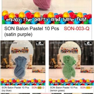 Balon Pastel Son-003 (Isi 10)