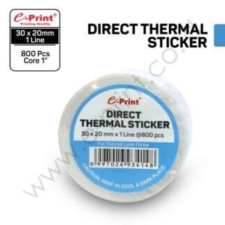 e-Print Thermal Sticker 30 x 20 mm