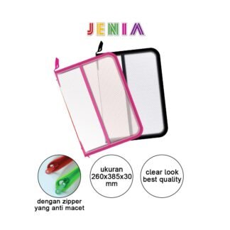 Jenia Map Zipper Jala Rets