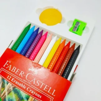 Faber-Castell Erasable Crayon 12W (122530)