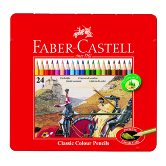Faber-Castell Pensil Warna Classic 24L (115854)