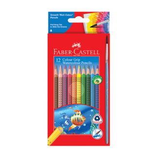 Faber-Castell Pensil Warna 12L Grip (116252)
