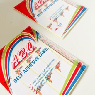 Kertas Label Abc 103 Motif 33 x 63mm