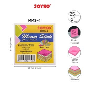 Joyko Post It Mms-4 (5X5X2.3-9W)