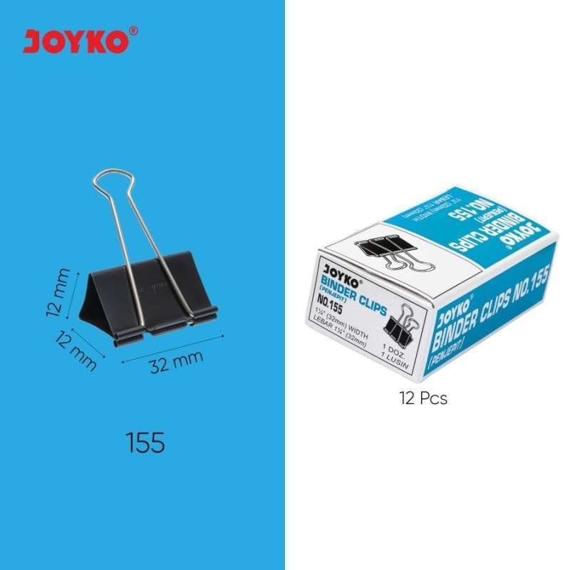 Joyko Binder Clips 155