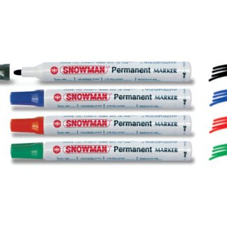 Snowman Spidol G-12 Hitam