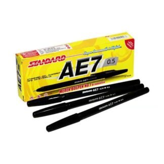 Ballpoint Pen Standard Ae-7 Hitam (Lsn)