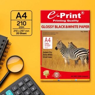 e-Print Photo Paper A4-210 Black & White