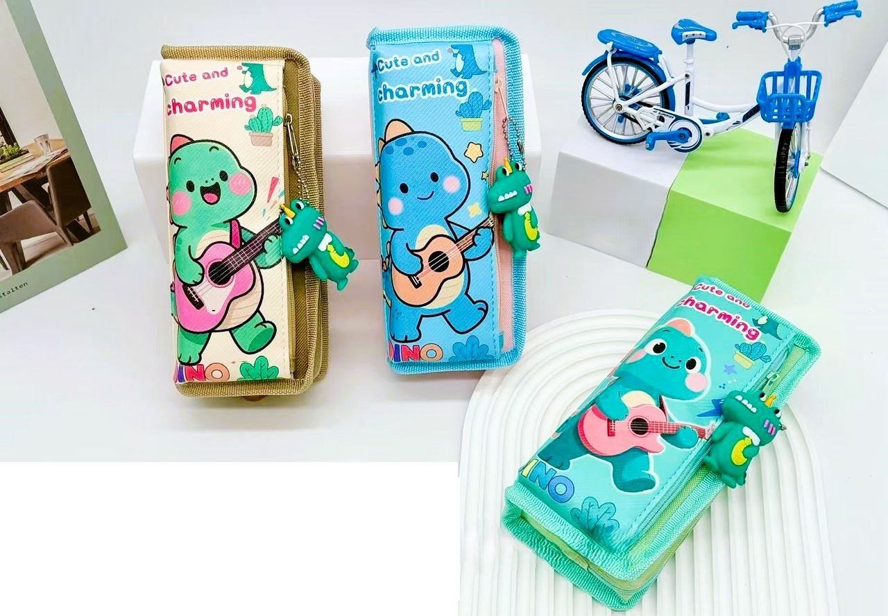 Dompet Pensil Dinosaurus 2544 + Gantungan