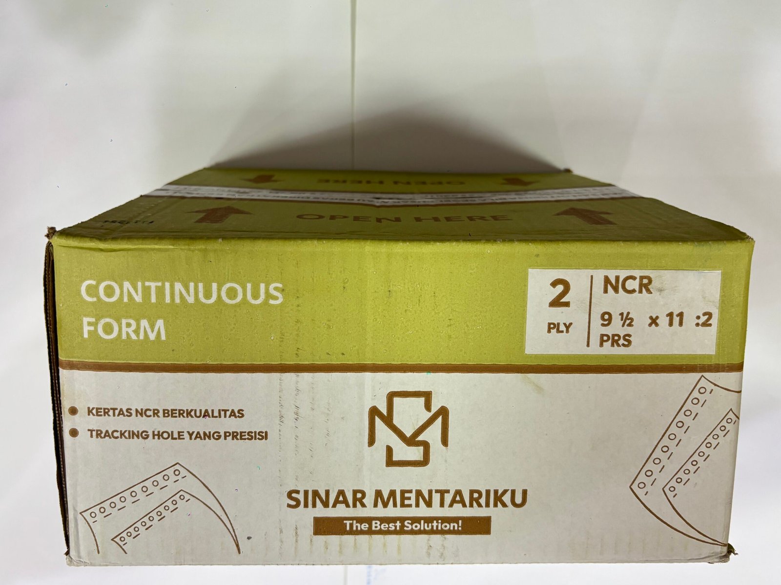 Kertas Continuous Form Sinar Mentari 2Ply:2 PRS (9,1/2x11)