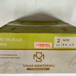 Kertas Continuous Form Sinar Mentari 2Ply Wartel (9,1/2x11)