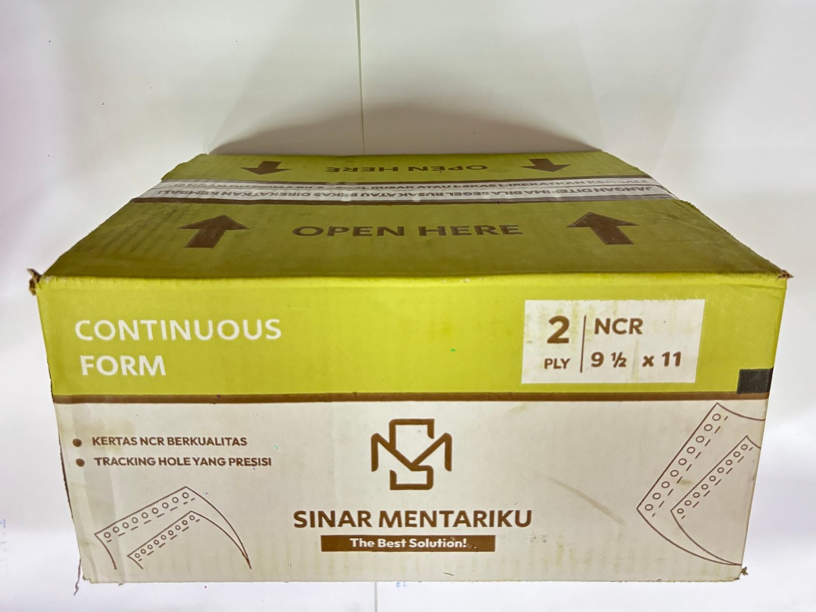 Kertas Continuous Form Sinar Mentari 2Ply (9,1/2 X11)