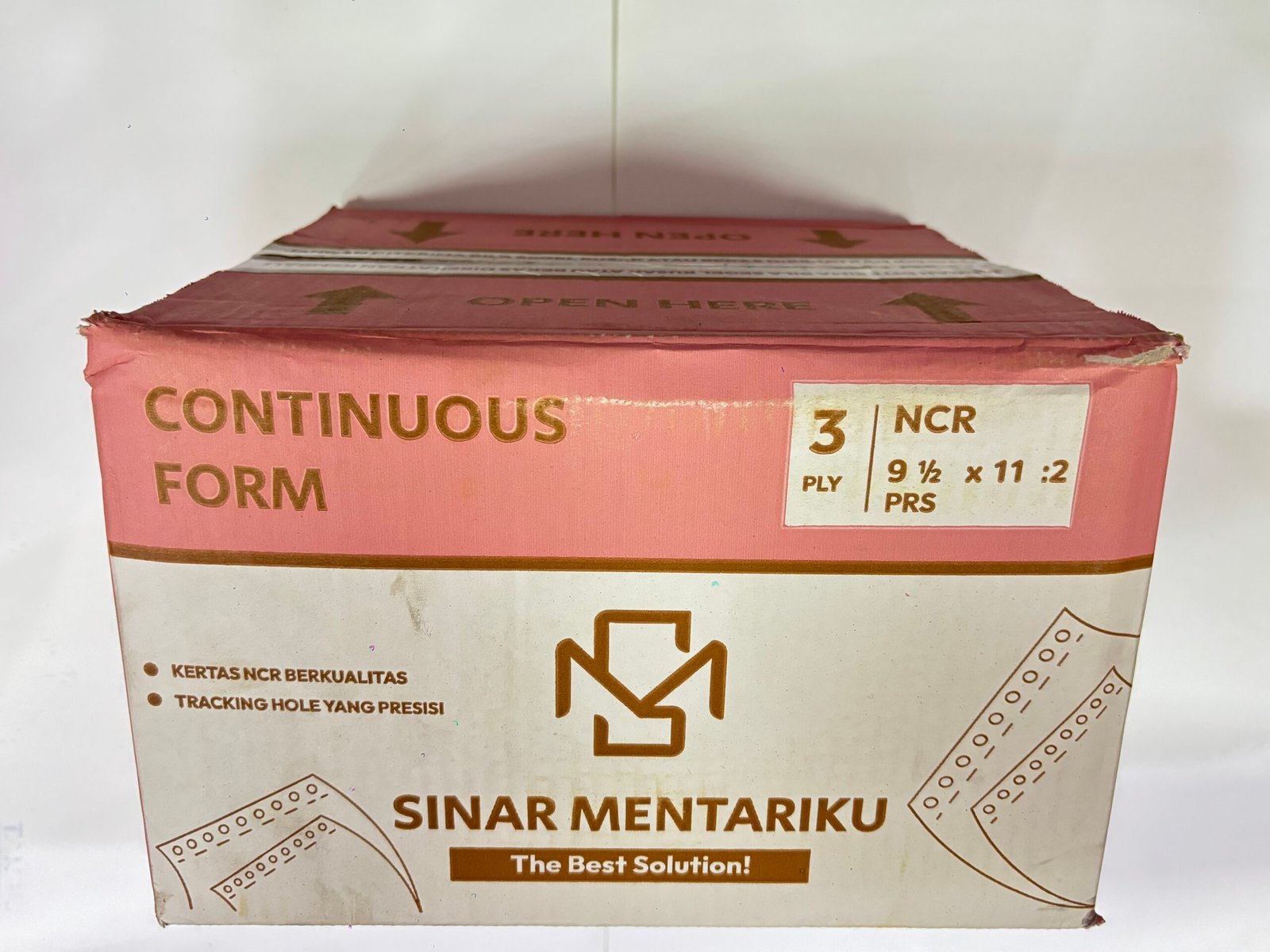Kertas Continuous Form Sinar Mentari 3Ply:2 PRS (9,1/2x12)