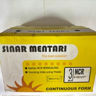 Kertas Continuous Form Sinar Mentari 3Ply Wartel (9,1/2x11)