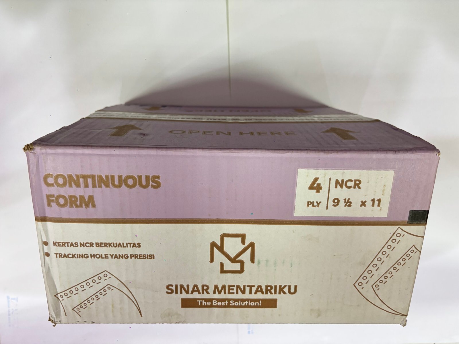 Kertas Continuous Form Sinar Mentari 4Ply (9,1/2x11)