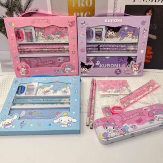 Study Set 8002 Disney Capybara, Cinnamoroll, Kuromi, My Melody, Stitch