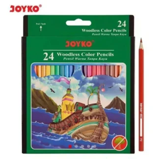 Joyko Pensil Warna Cp-104 (24 Warna)