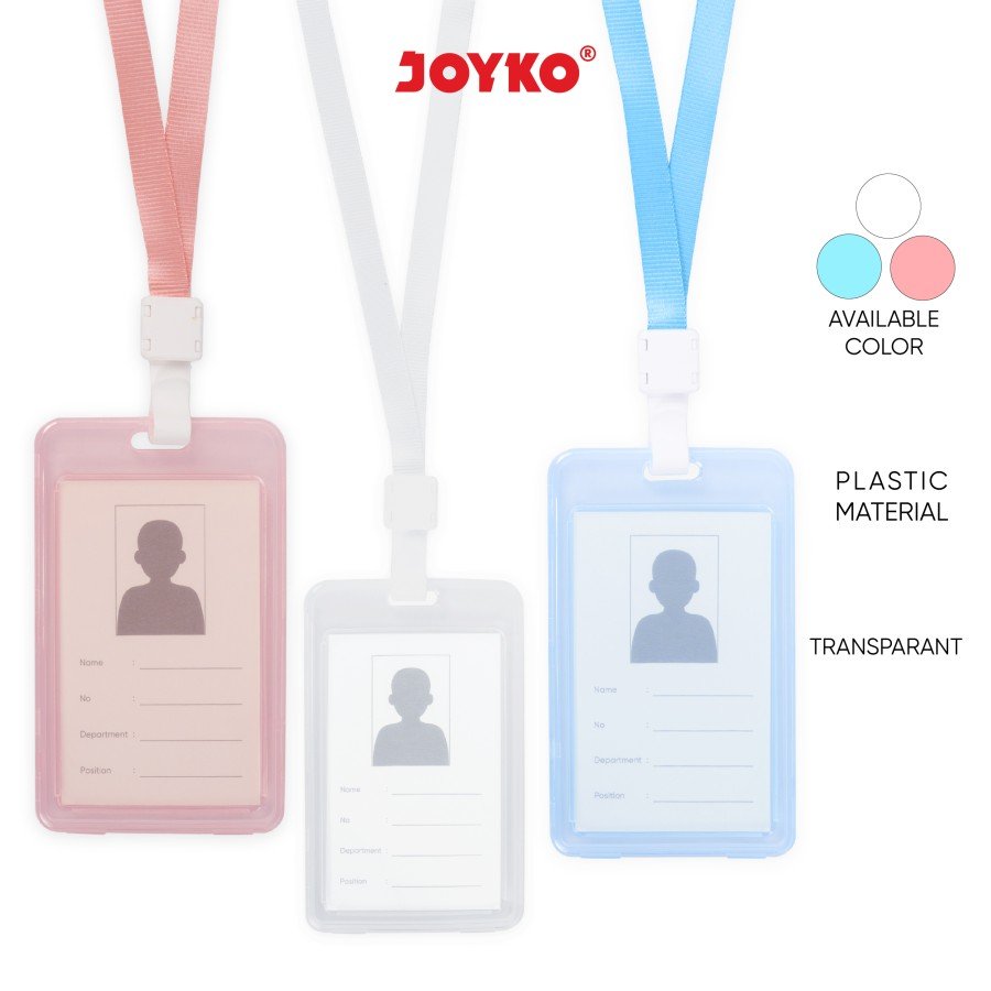 Joyko Name Tag NT-75-76-77 (10.9x6.7x0.3cm)