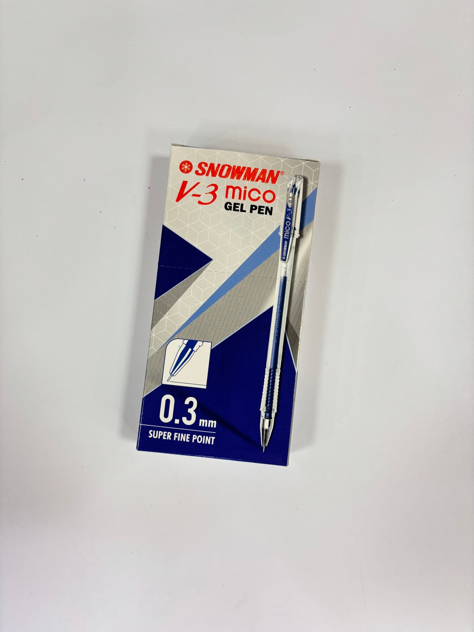 Snowman Gel Pen V-3 Mico (Lsn)