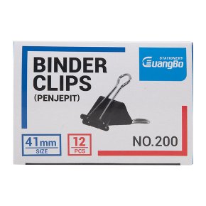 Guangbo Binder Clips 200 41mm