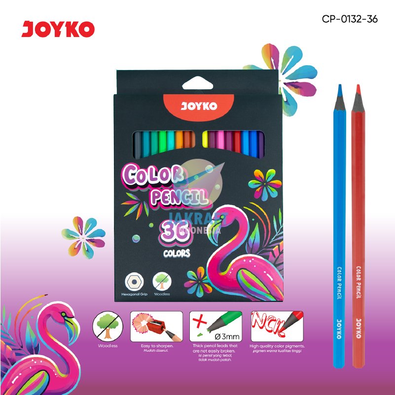 Joyko Pensil Warna Cp-0133-36